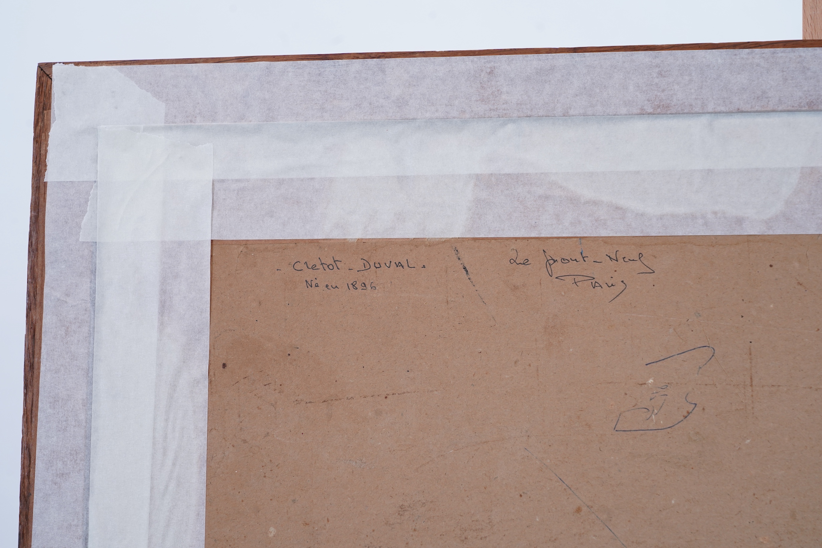 Raymond Crétot-Duval, French 1895-1986, 'Le Pont Neuf, Paris'